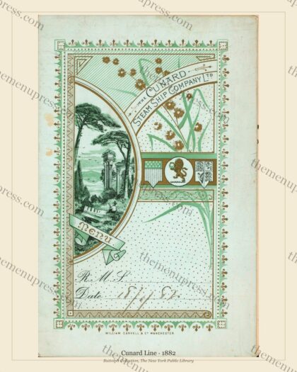 Cunard Line · 1882