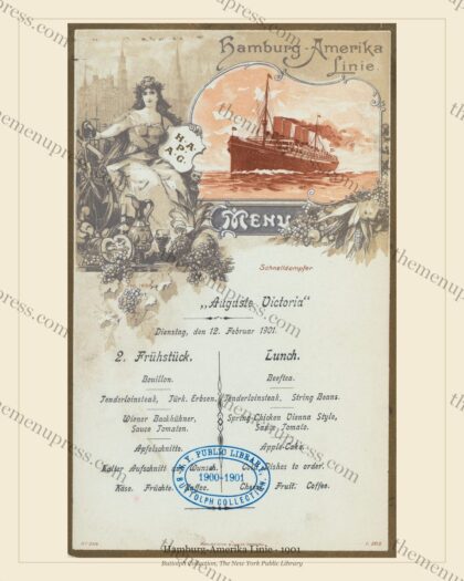 Hamburg-Amerika Watercolour Set