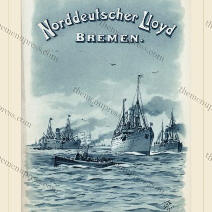 Norddeutscher Lloyd, Bremen · Harbour Scene · 1901