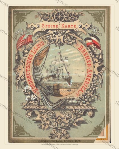 Norddeutscher Lloyd · Bremen–America Service · 1888