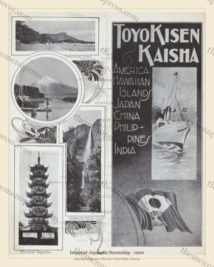 Toyo Kisen Kaisha · Trans-Pacific Service · 1900