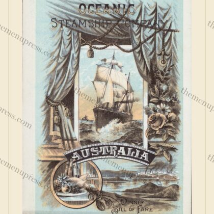 Oceanic Steamship Company · S.S. Australia · 1901