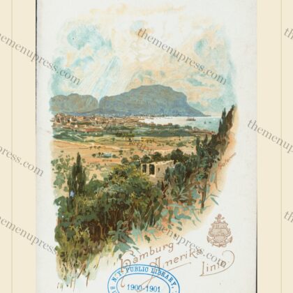 Hamburg-Amerika Linie · Mediterranean Coast · 1901