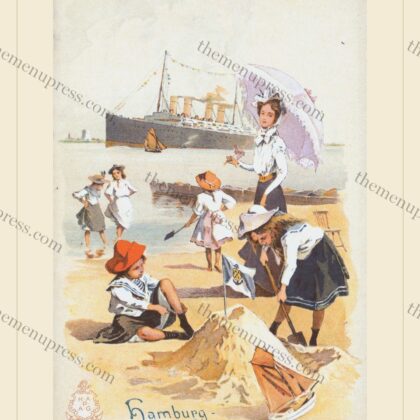 Hamburg-Amerika Linie · Arrival Scene · 1901