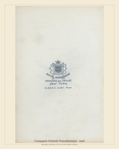 Compagnie Générale Transatlantique · 1906