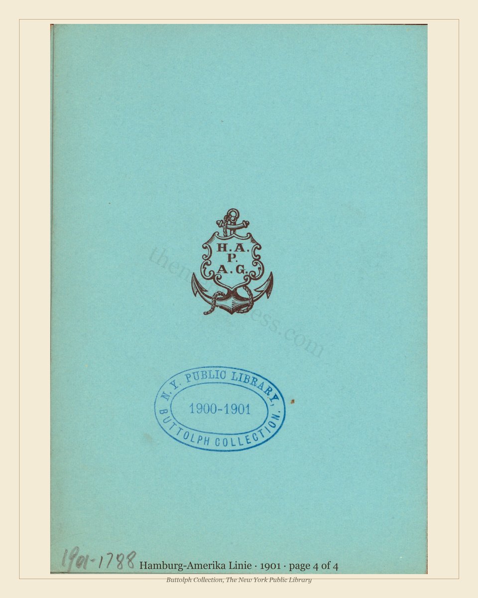 Vintage menu — page 4 of 4