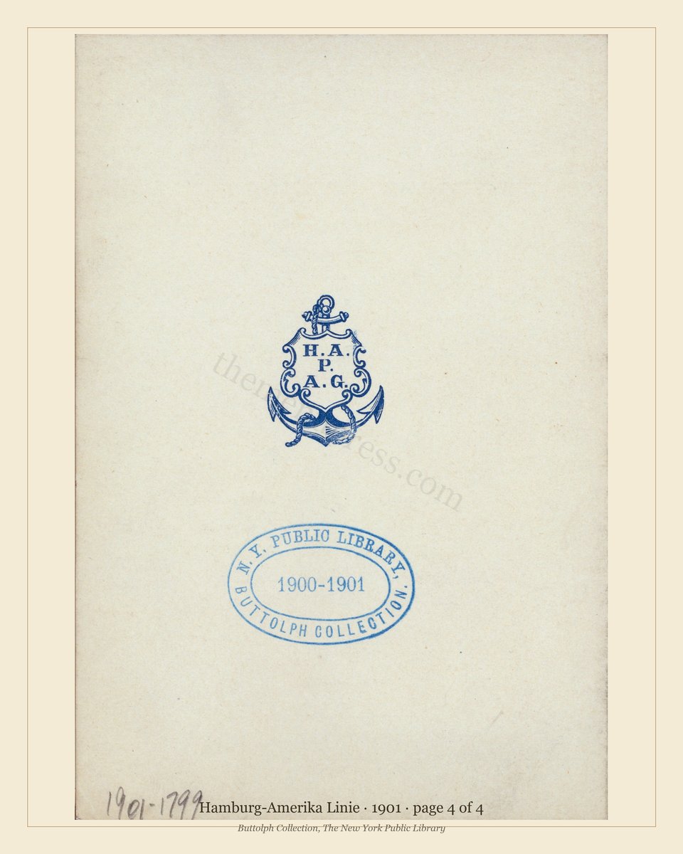 Vintage menu — page 4 of 4