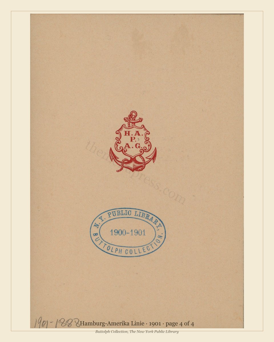 Vintage menu — page 4 of 4