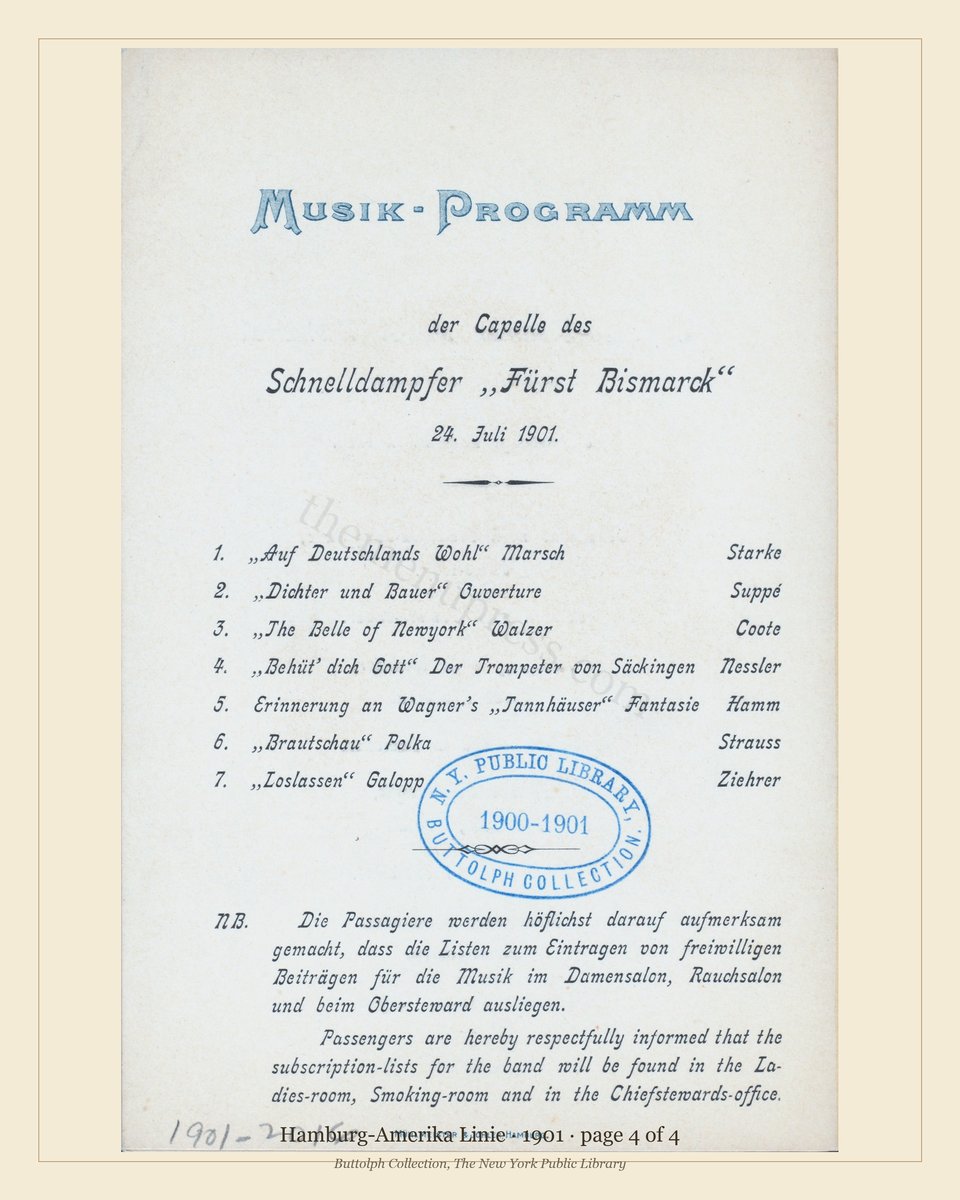 Vintage menu — page 4 of 4
