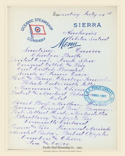 Pacific Mail Steamship Co. · 1901