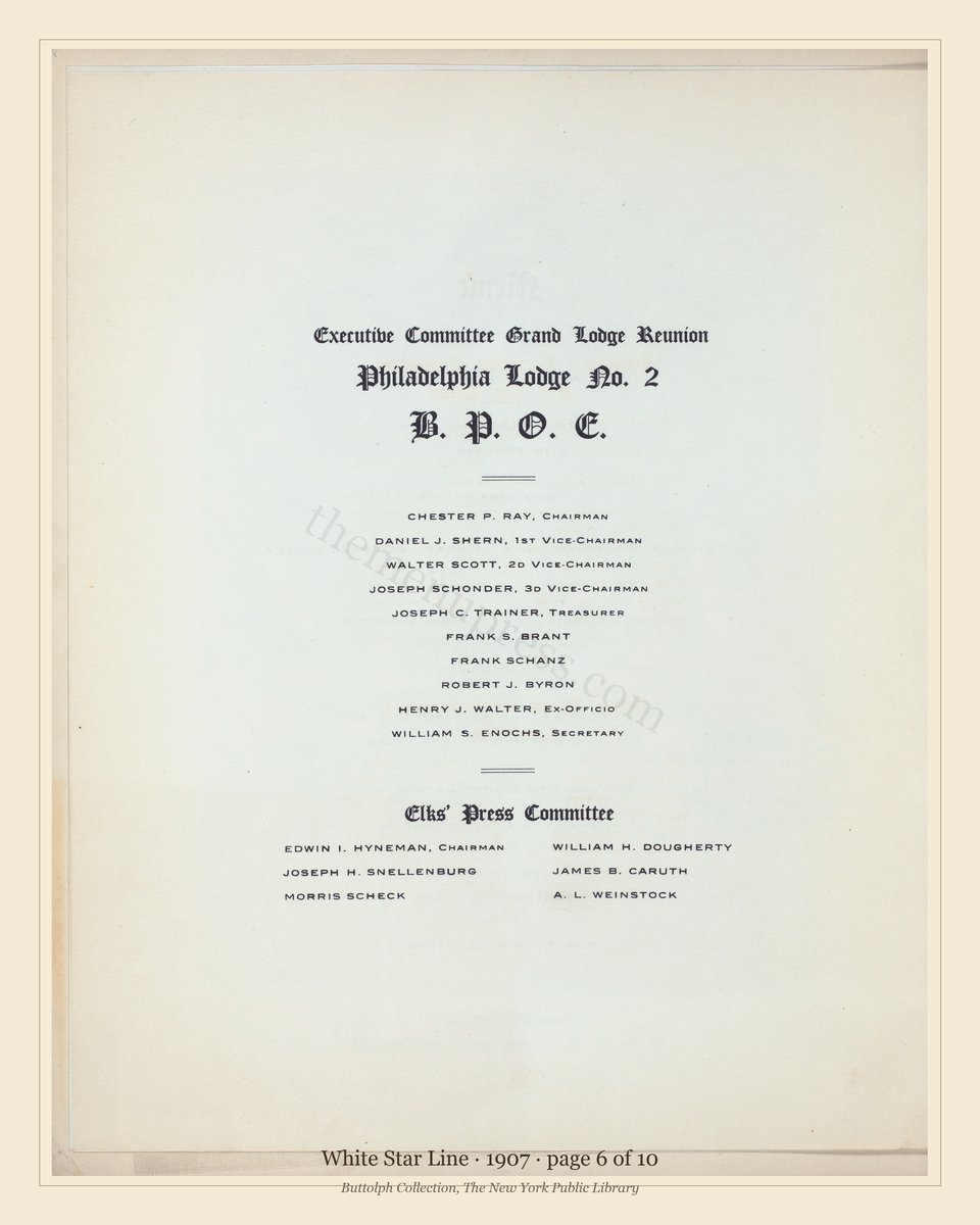 Vintage menu — page 6 of 10