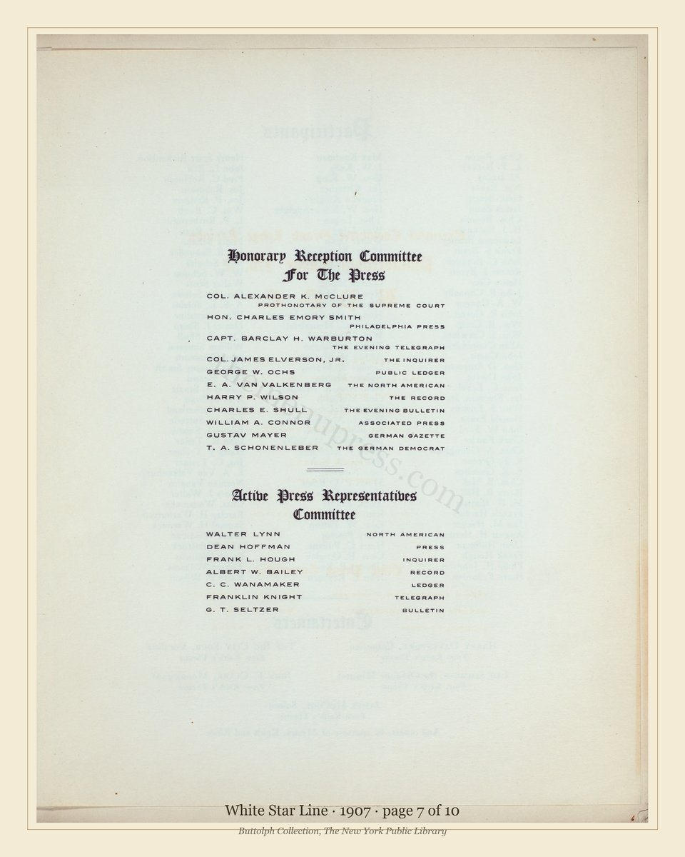 Vintage menu — page 7 of 10