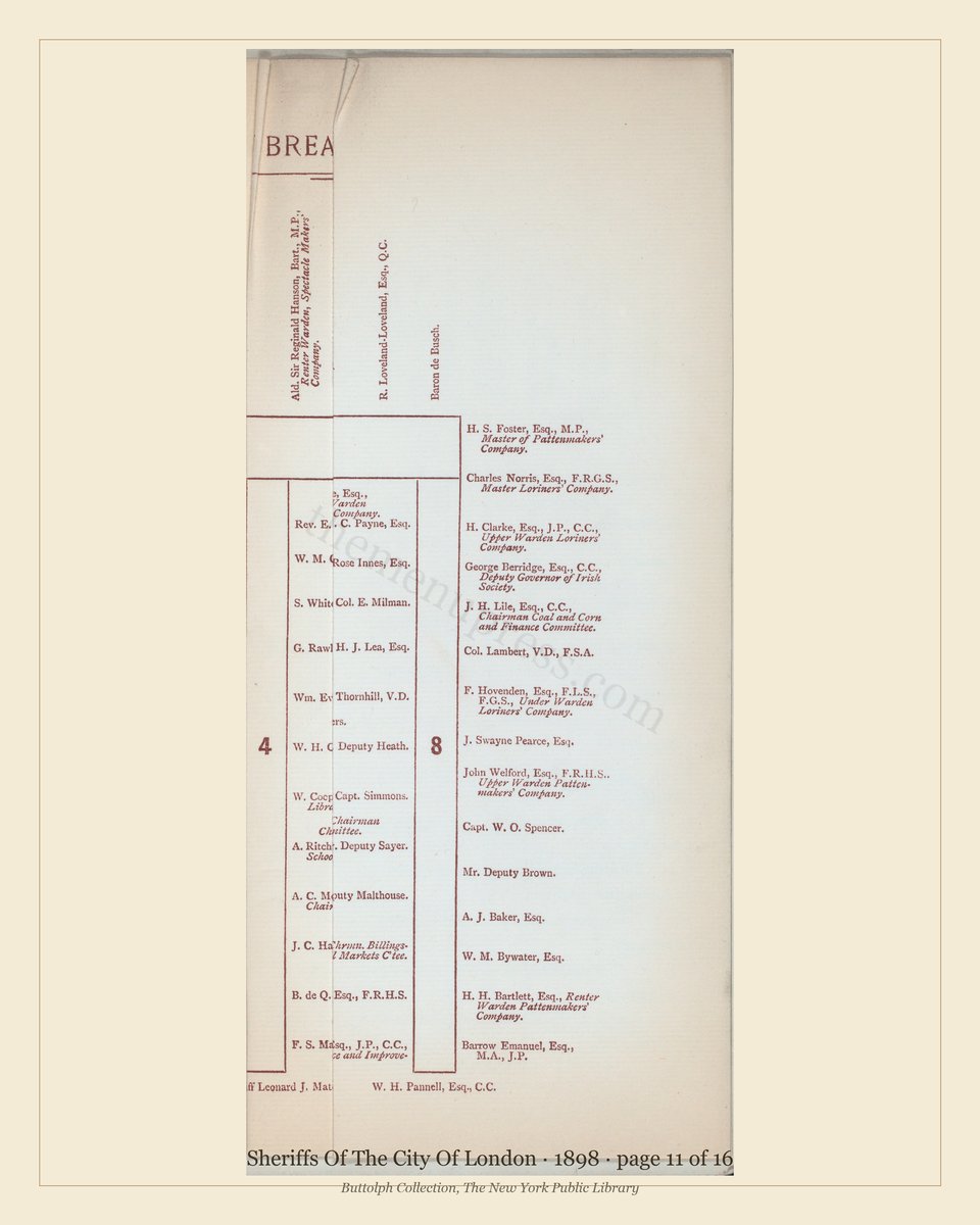 Vintage menu — page 11 of 16