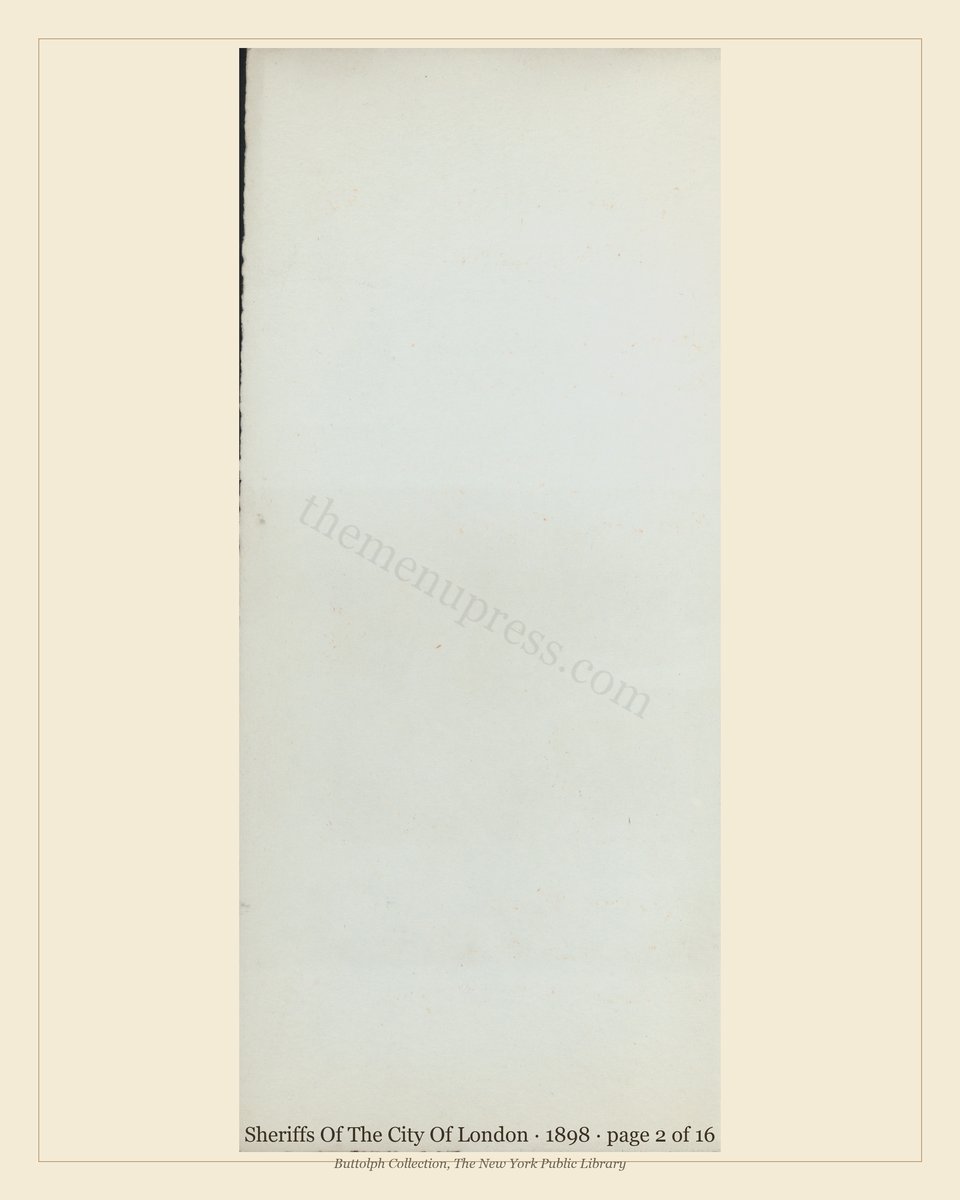 Vintage menu — page 2 of 16