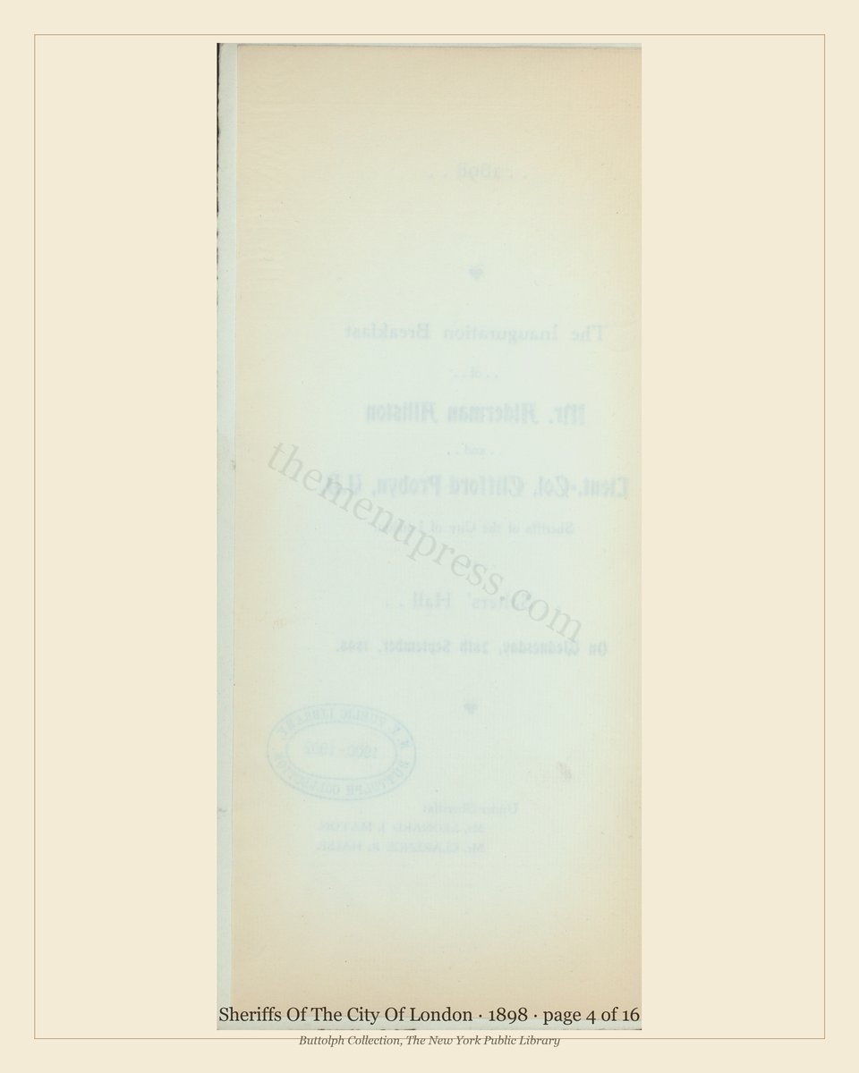 Vintage menu — page 4 of 16