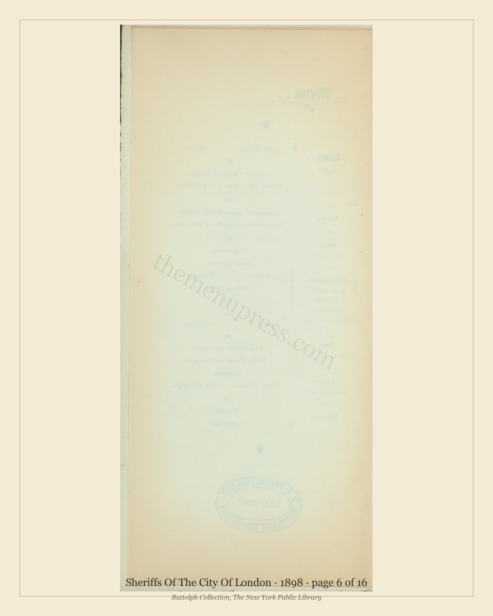 Vintage menu — page 6 of 16