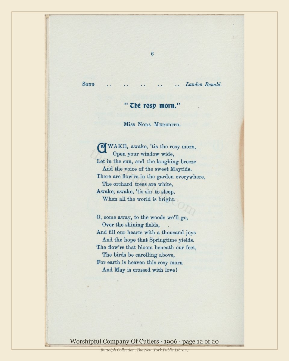 Vintage menu — page 12 of 20