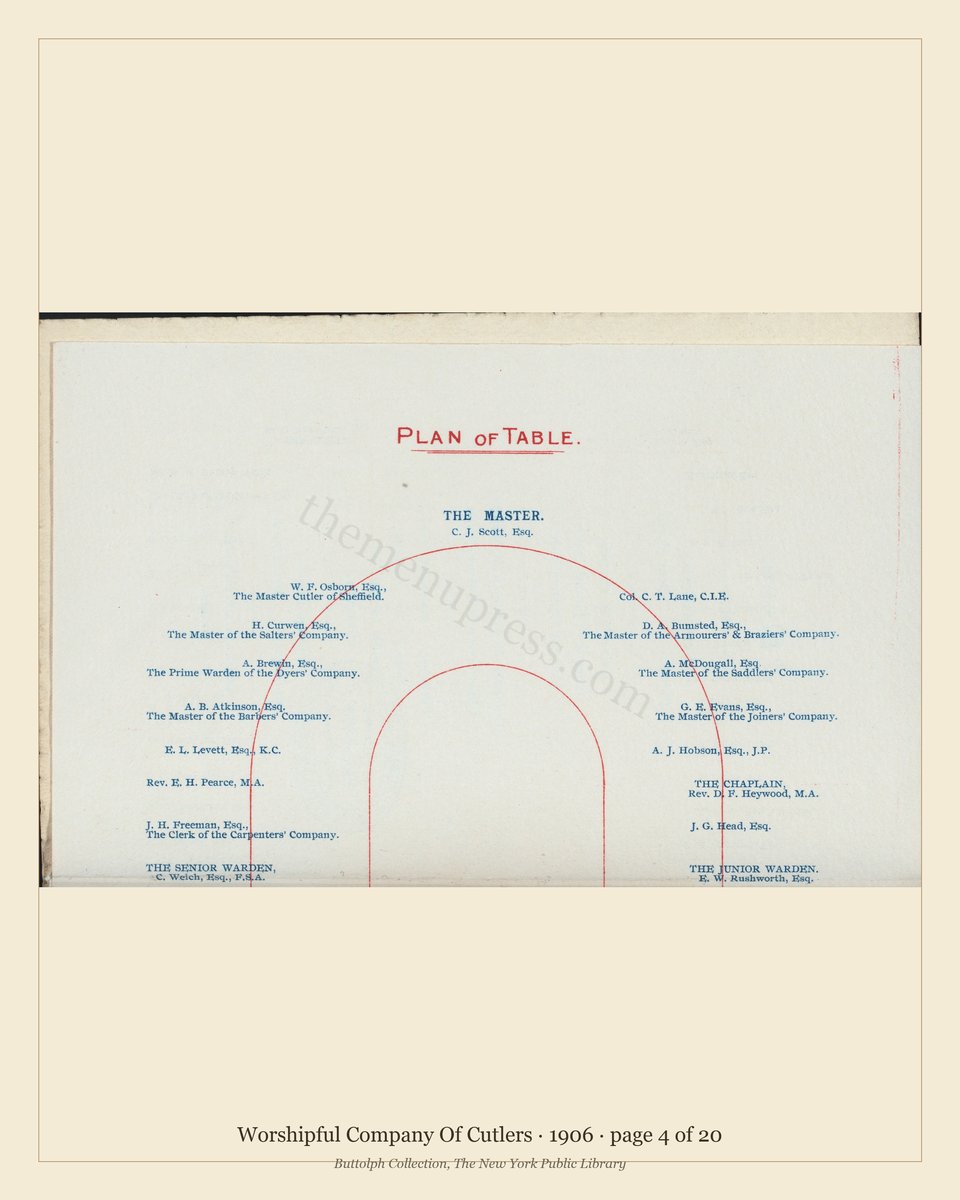 Vintage menu — page 4 of 20