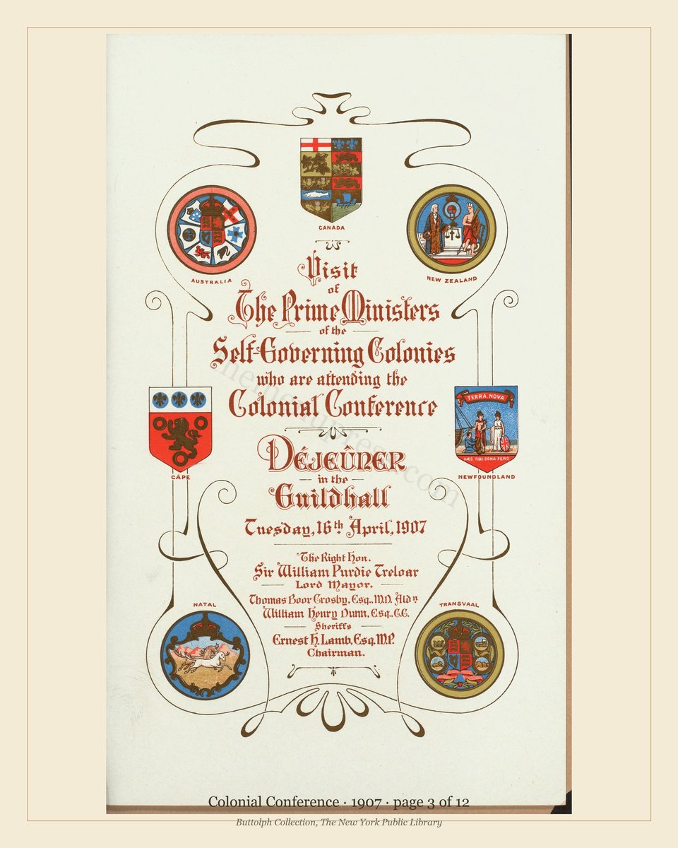 Vintage menu — page 3 of 12