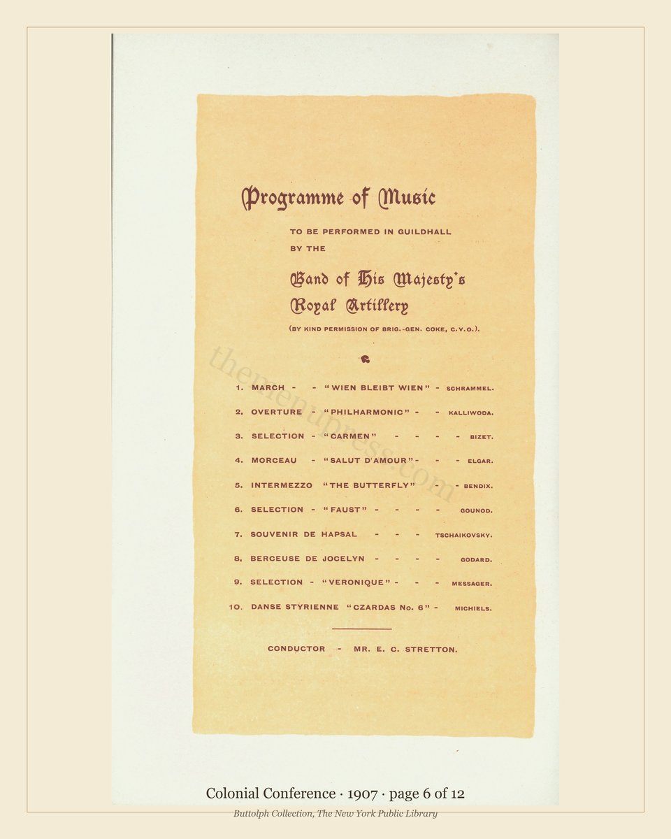 Vintage menu — page 6 of 12