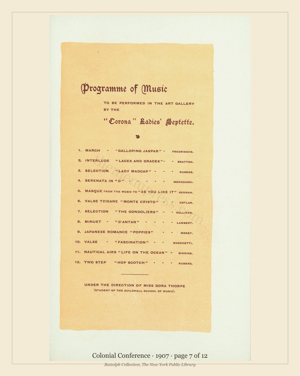 Vintage menu — page 7 of 12