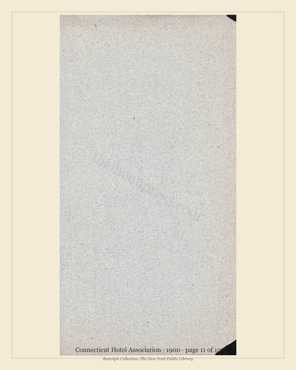 Vintage menu — page 11 of 11