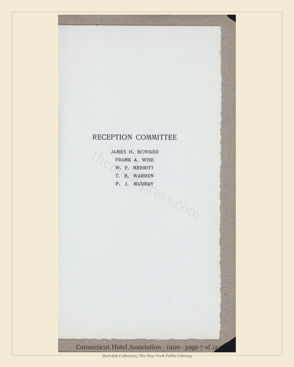 Vintage menu — page 7 of 11