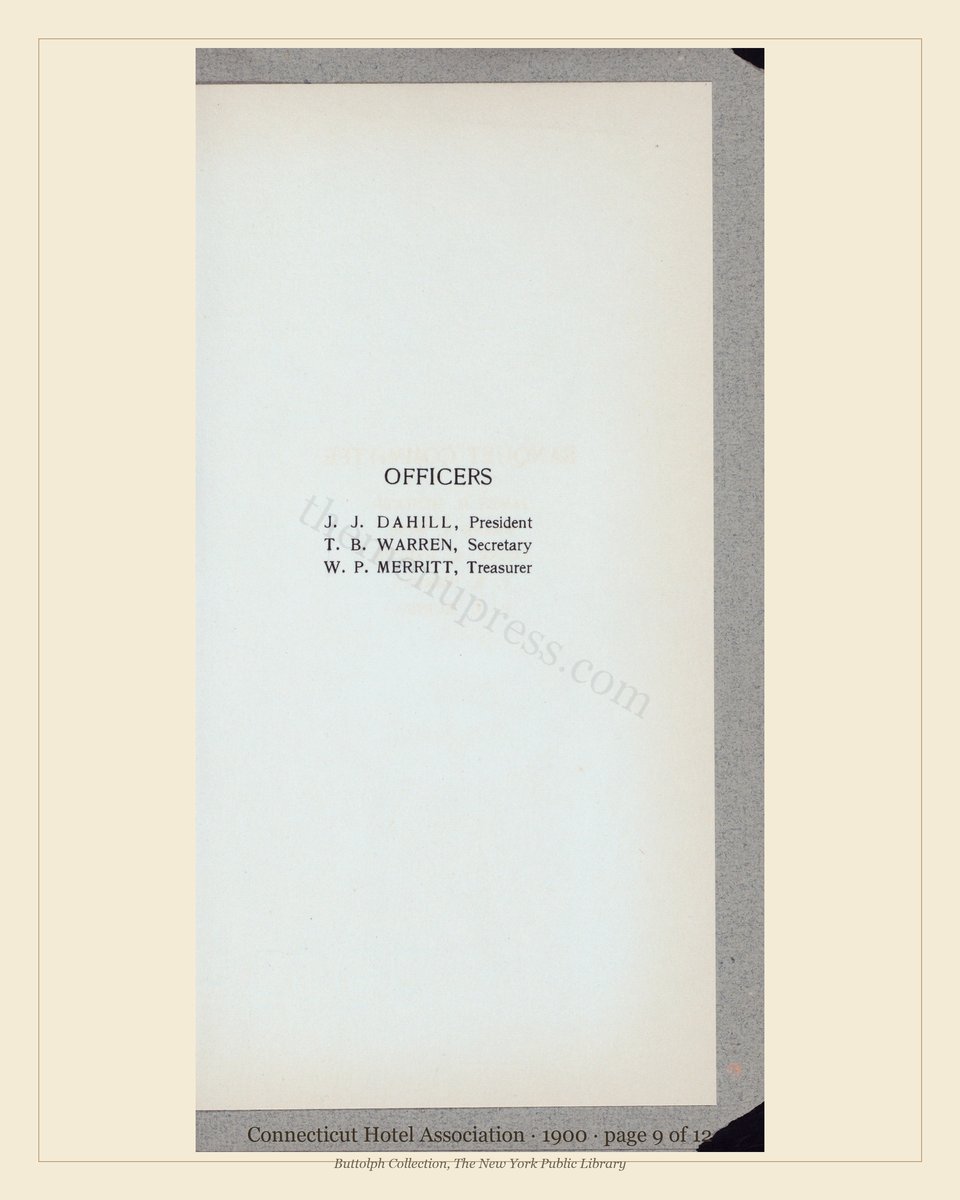 Vintage menu — page 9 of 11