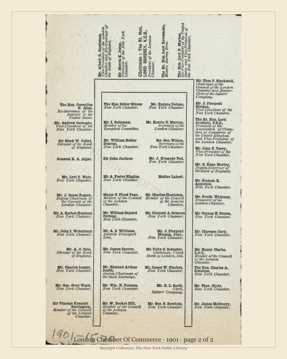 Vintage menu — page 2 of 2