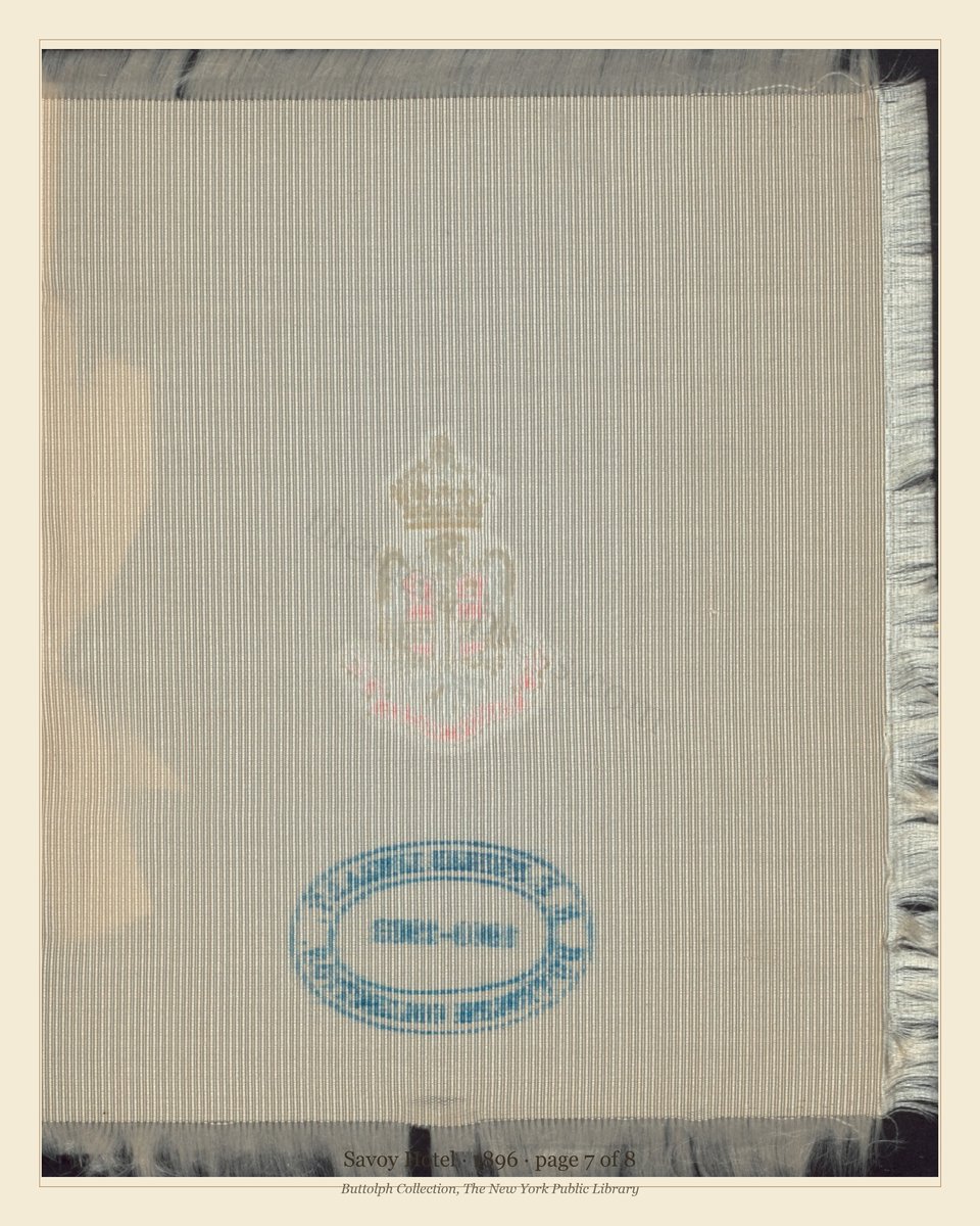 Vintage menu — page 7 of 8