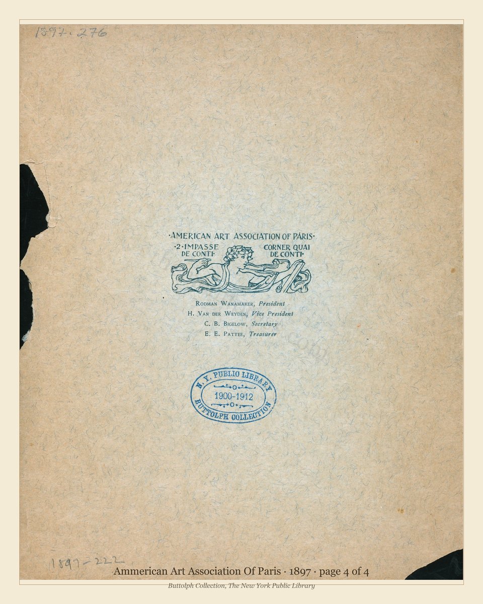 Vintage menu — page 4 of 4
