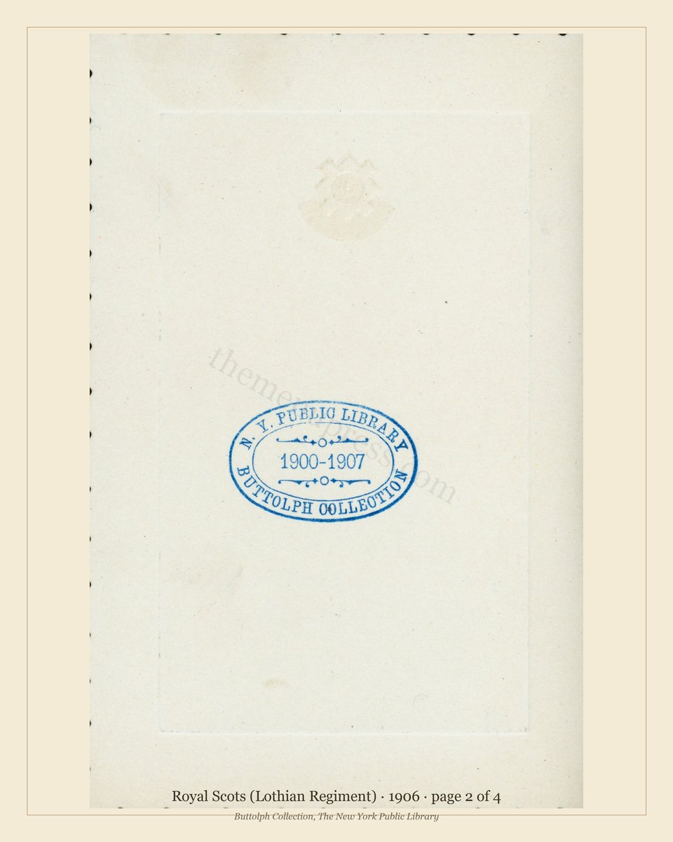 Vintage menu — page 2 of 4
