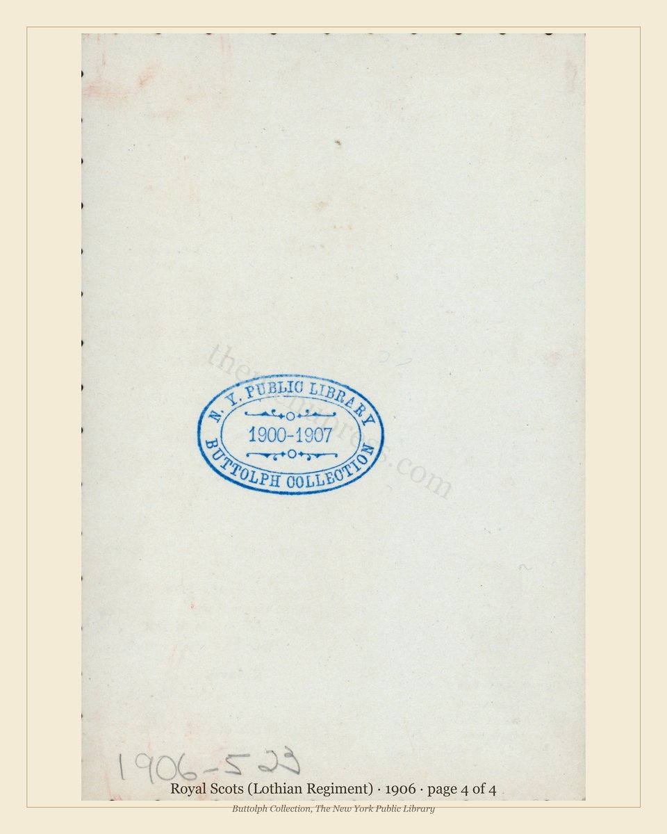 Vintage menu — page 4 of 4
