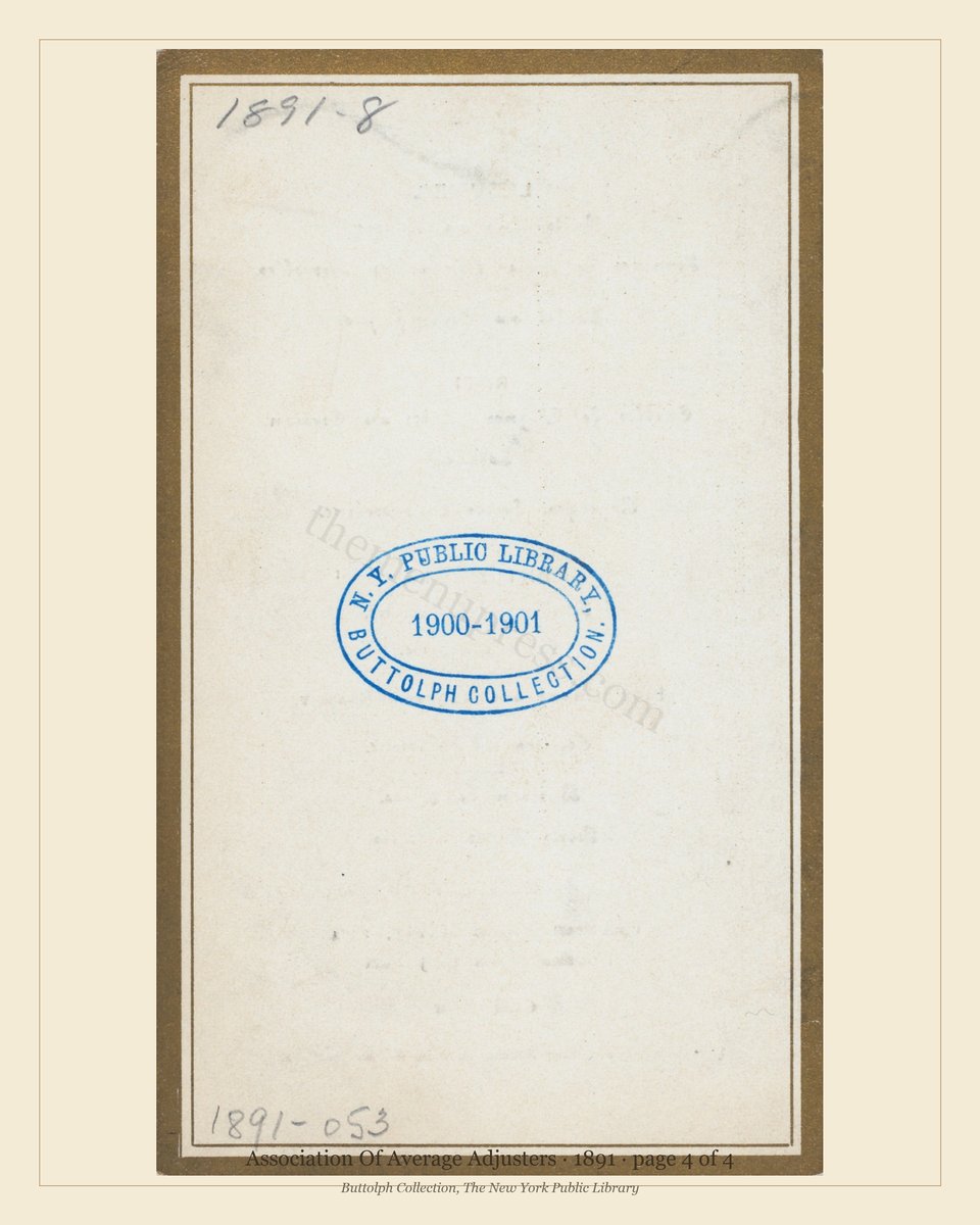 Vintage menu — page 4 of 4