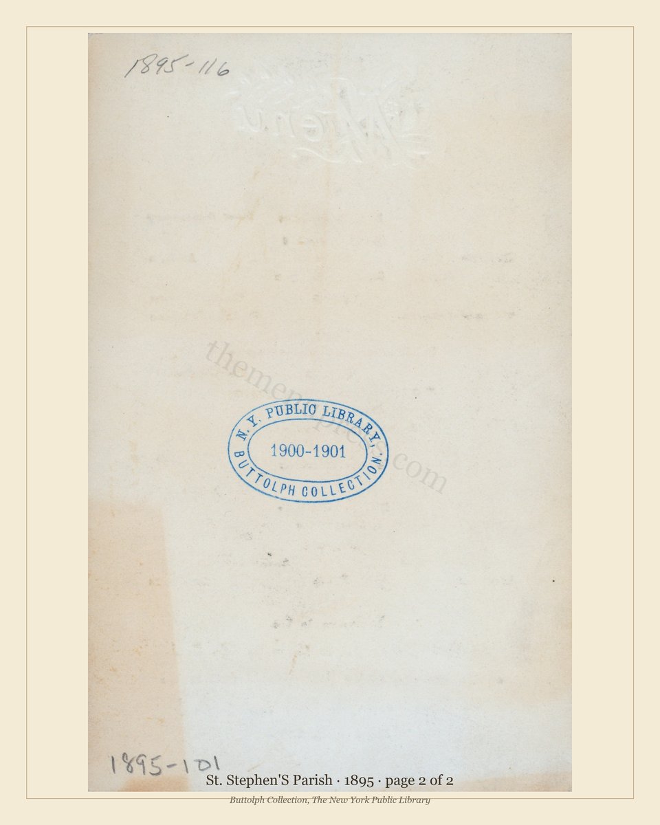 Vintage menu — page 2 of 2