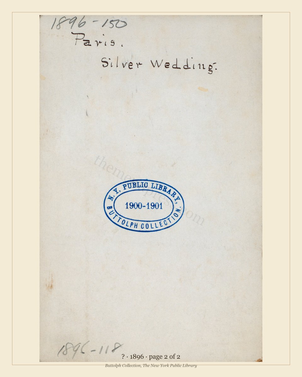 Vintage menu — page 2 of 2