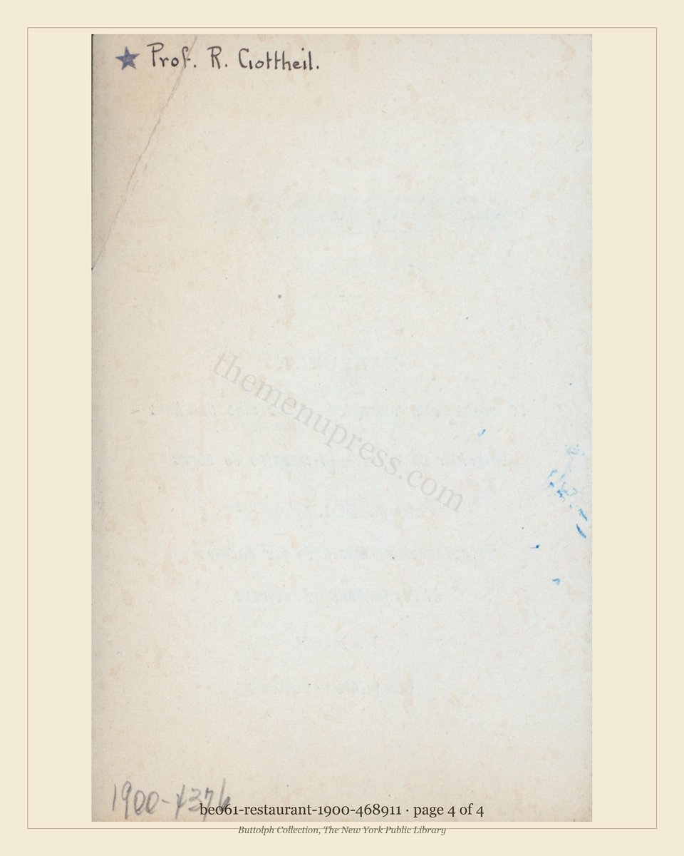 Vintage menu — page 4 of 4