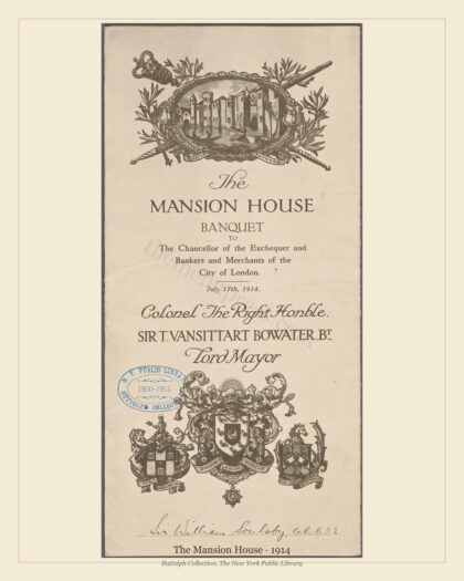 The Mansion House · 1914