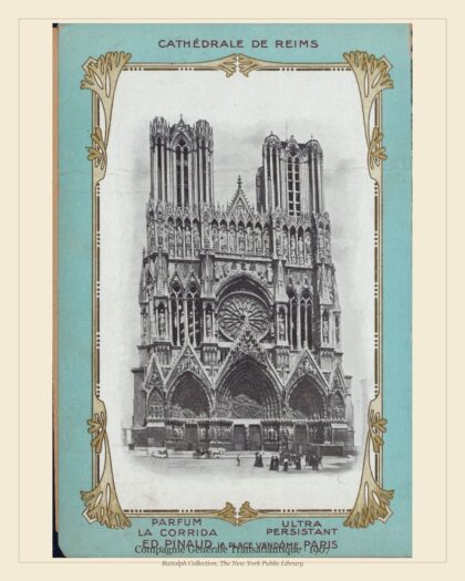 Compagnie Générale Transatlantique · Cathédrale de Reims · 1907