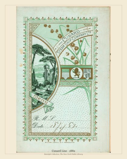 Cunard Line · 1882
