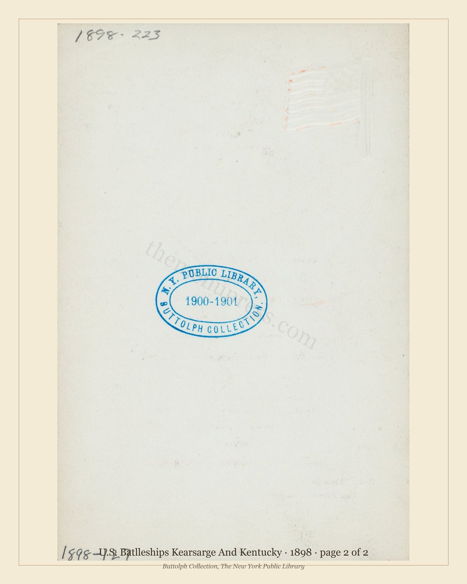 Vintage menu — page 2 of 2