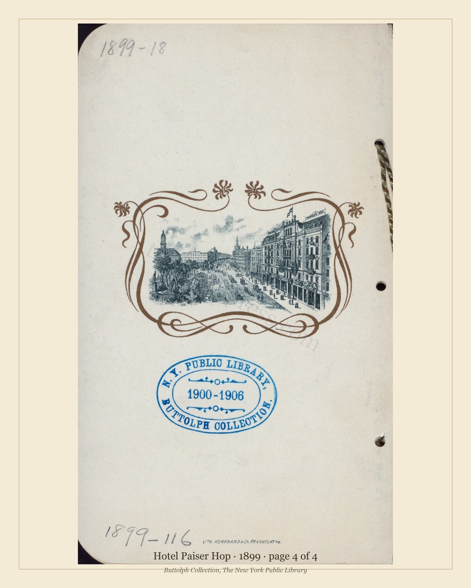 Vintage menu — page 4 of 4