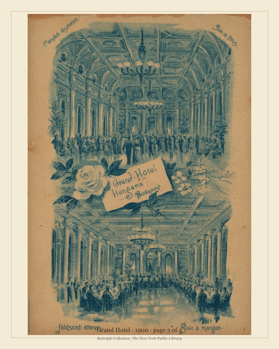 Vintage menu — page 2 of 2