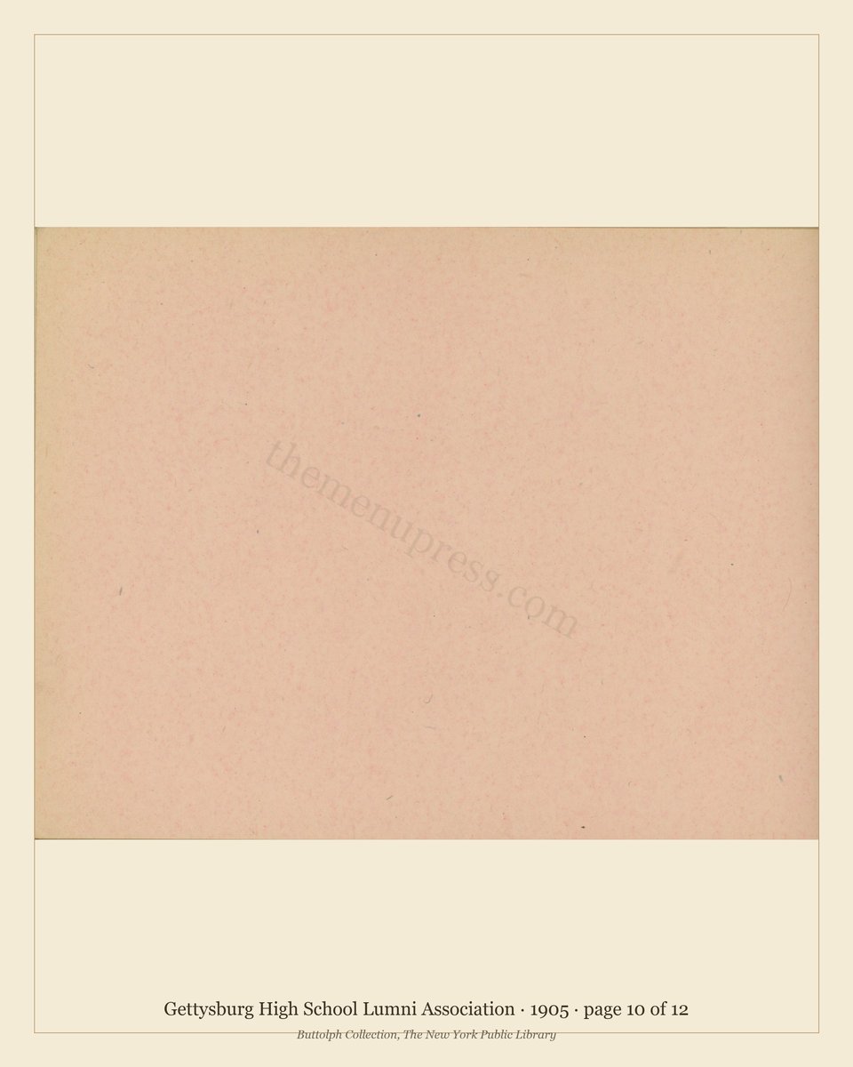 Vintage menu — page 10 of 12
