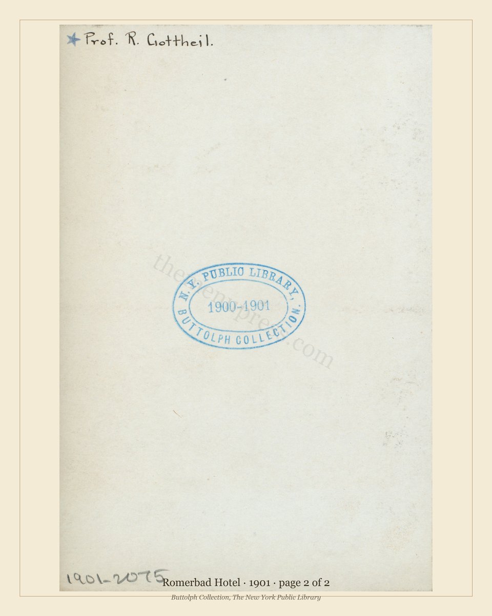 Vintage menu — page 2 of 2