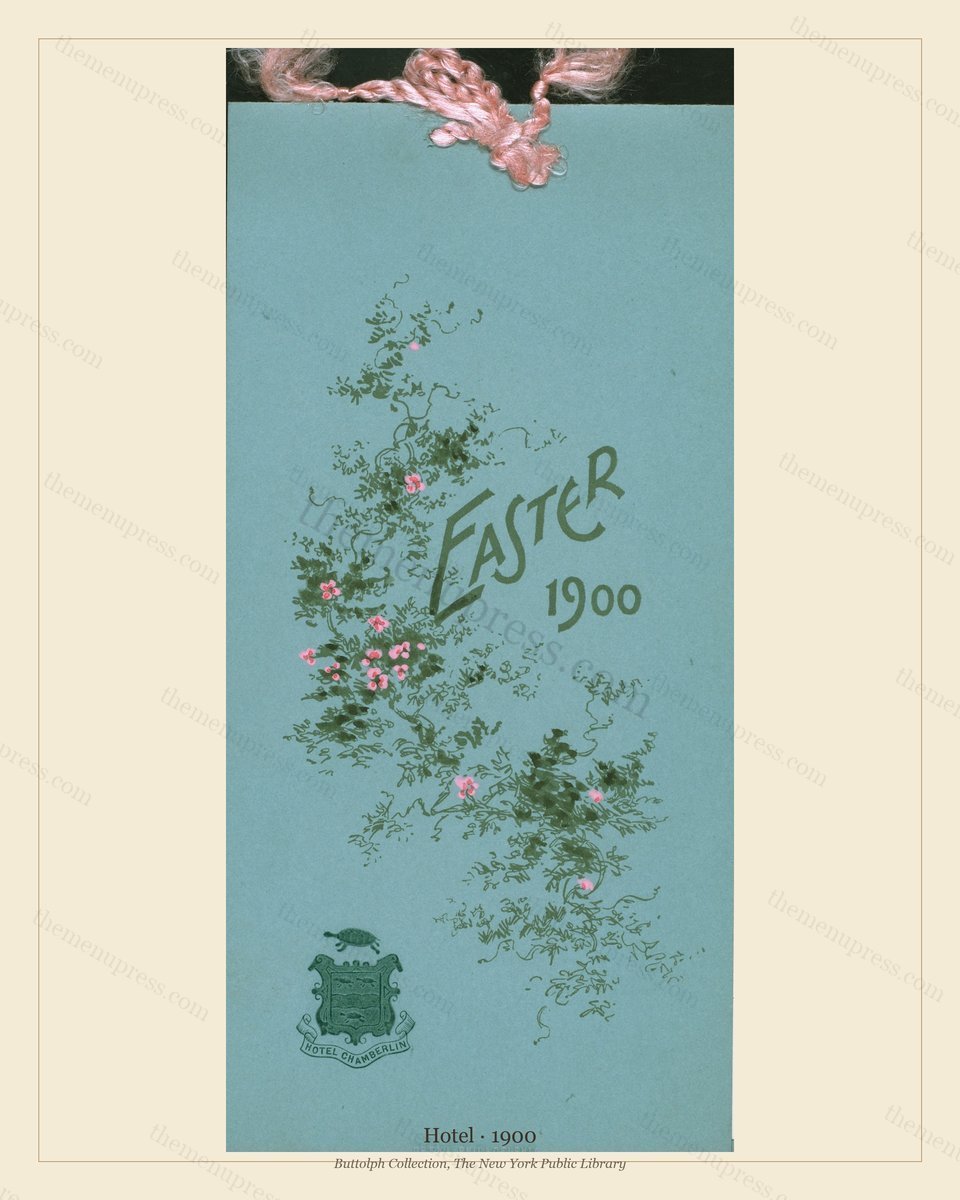 Vintage menu preview — 1900 Vintage Dinner Menu — International Hotel, International Grand Hotel (Compl