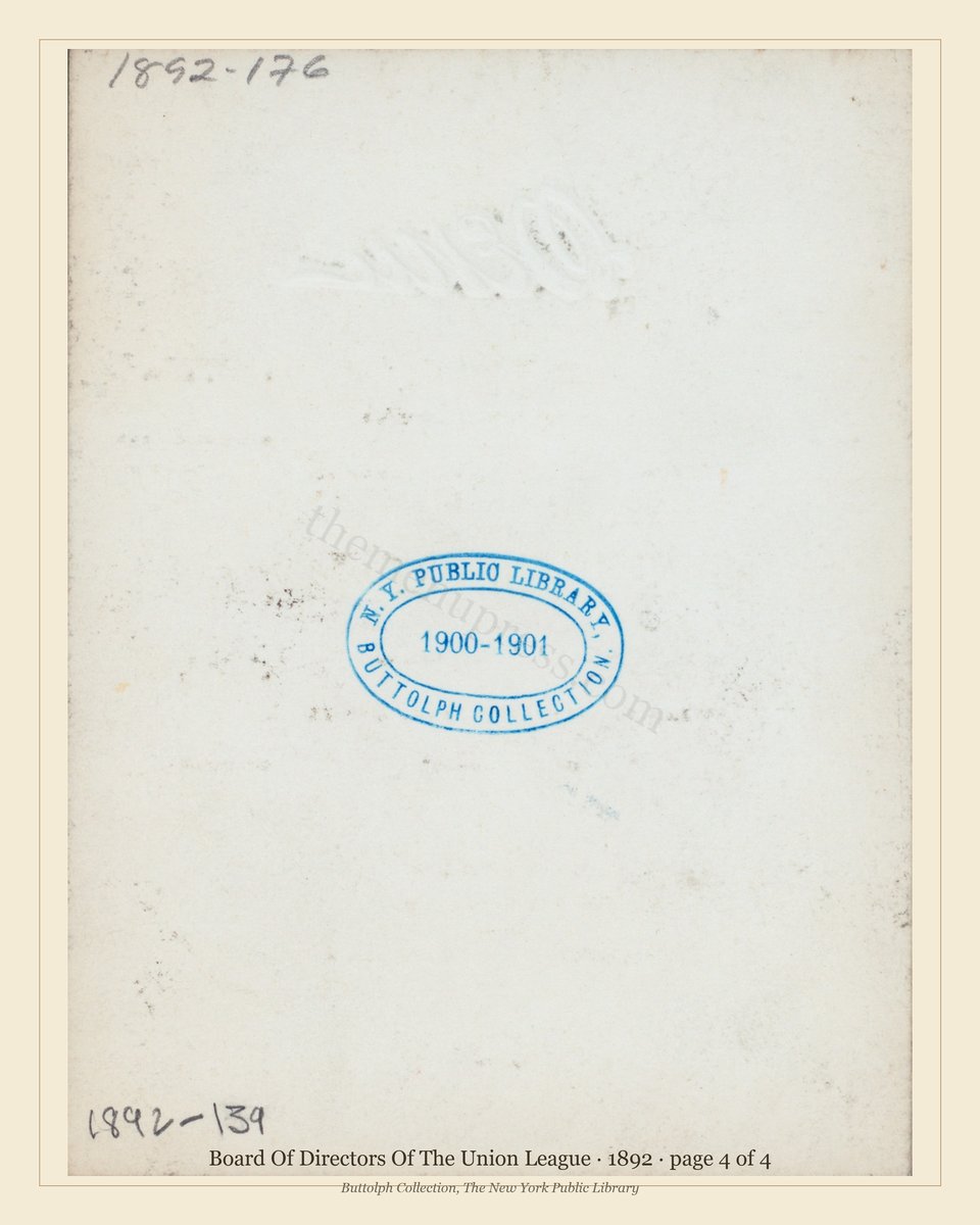 Vintage menu — page 4 of 4