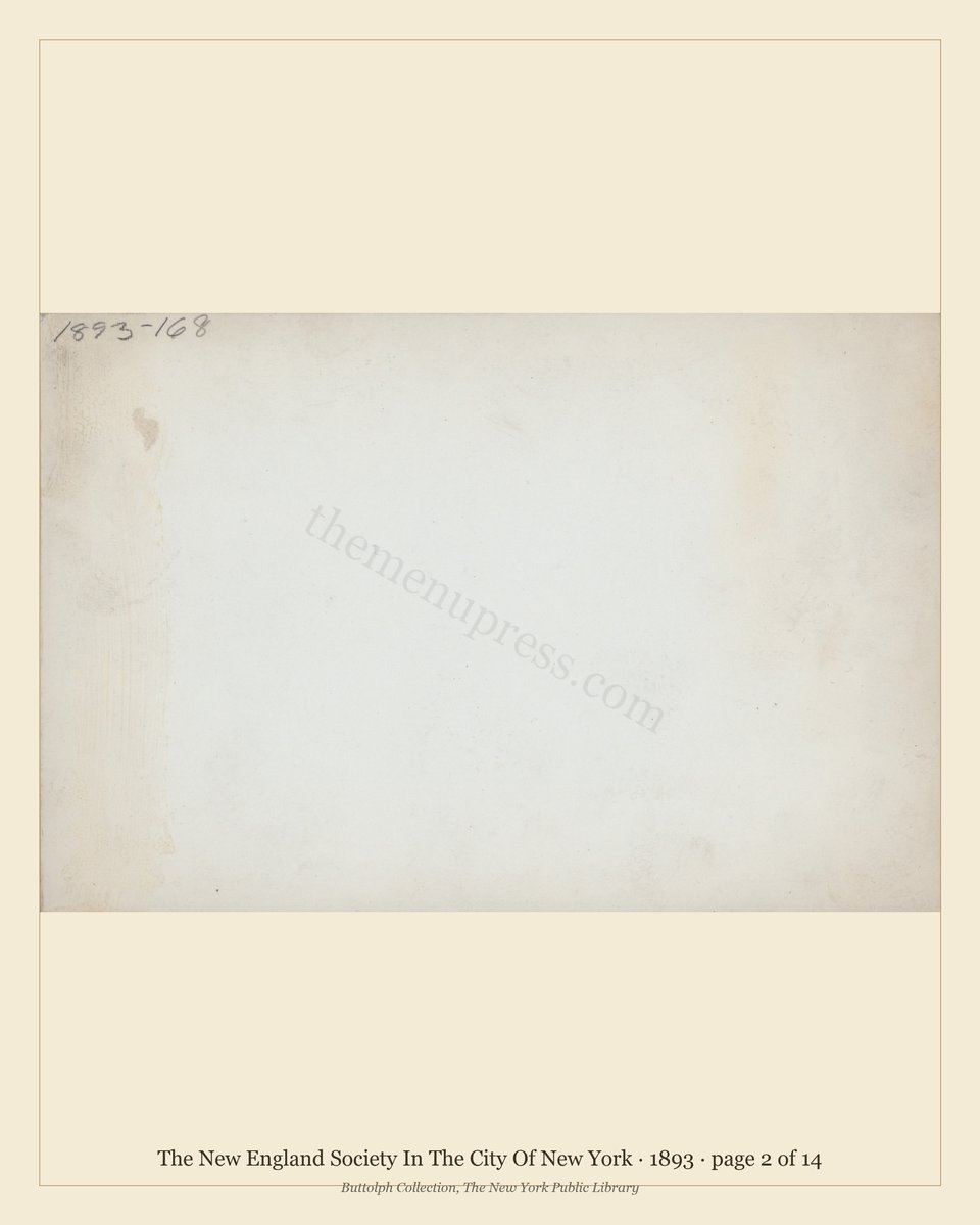 Vintage menu — page 2 of 7