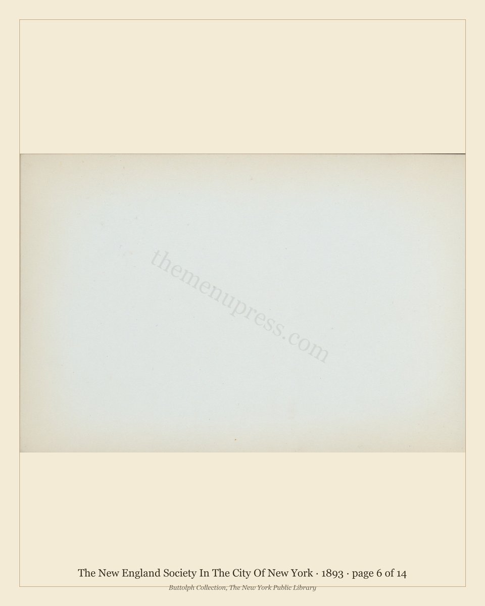 Vintage menu — page 6 of 7