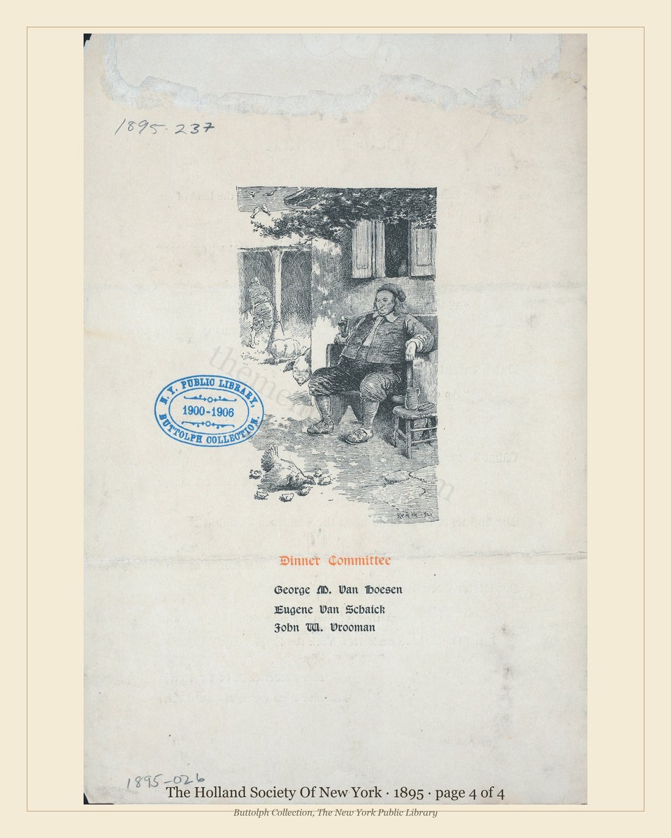 Vintage menu — page 4 of 4
